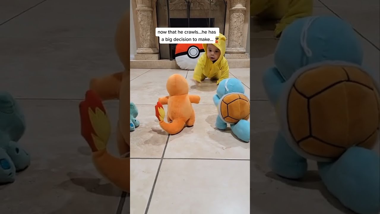 Babies Choose Their Pok&eacute;mon Starter