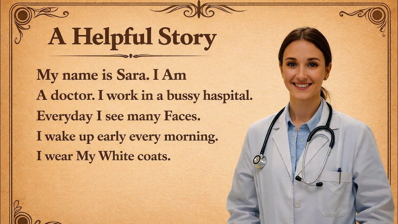 A Doctor helping Story #motivation #speakingeveryday #helping #helpstory #improveenglish #doctar 