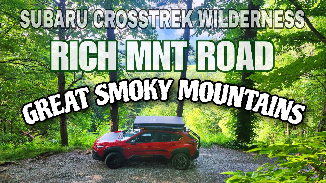 Rich Mountain Road in a Subaru | Great Smoky Mountains