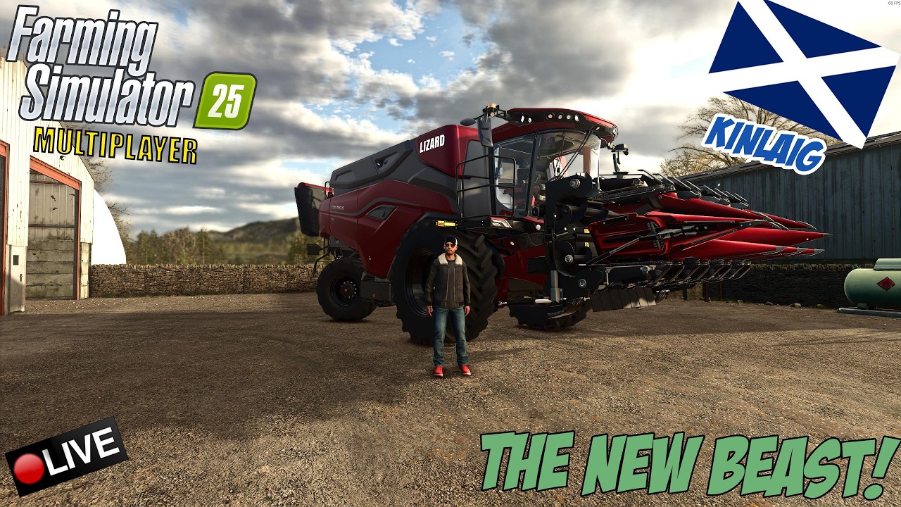 🔴 Kinlaig | THE NEW BEAST! | WELCOME TO SCOTLAND | !fs25 #fs25 #ls25