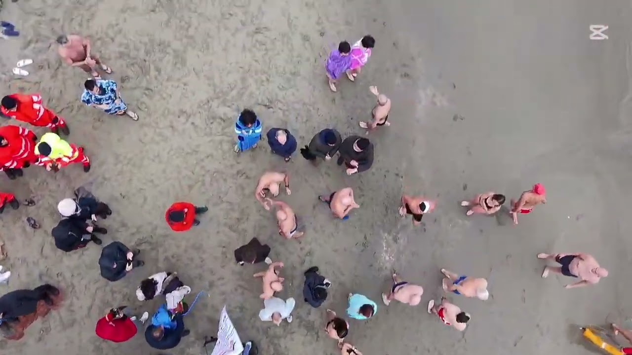 Vista aerea tuffo di Befana marina di Pisa con DJI NEO