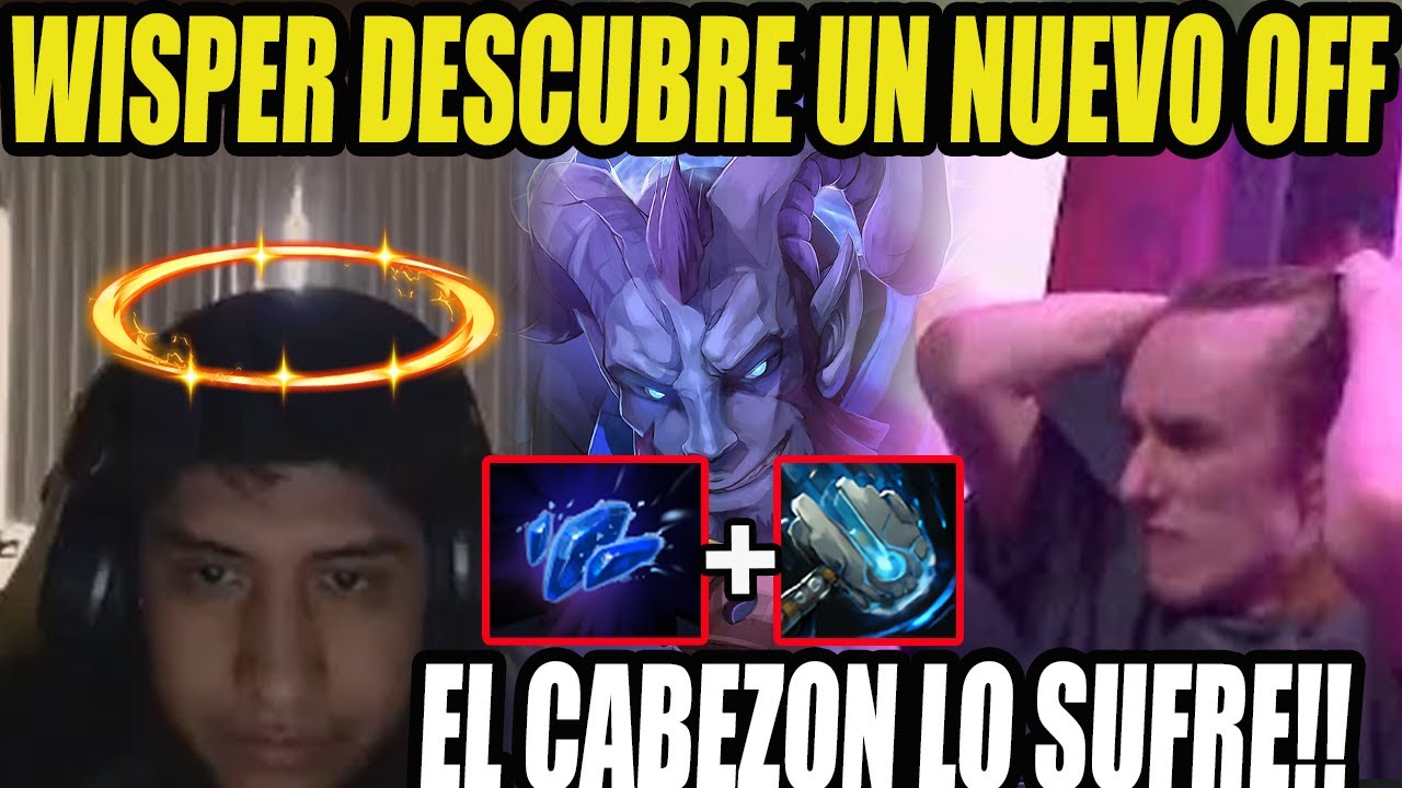 🤩 ESTA ROTO!!  WISPER DESCUBRE SU NUEVO OFF VS CCNC!! | DOTA 2