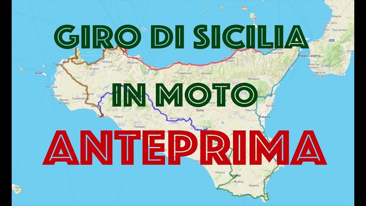 Anteprima del giro di #sicilia  in moto