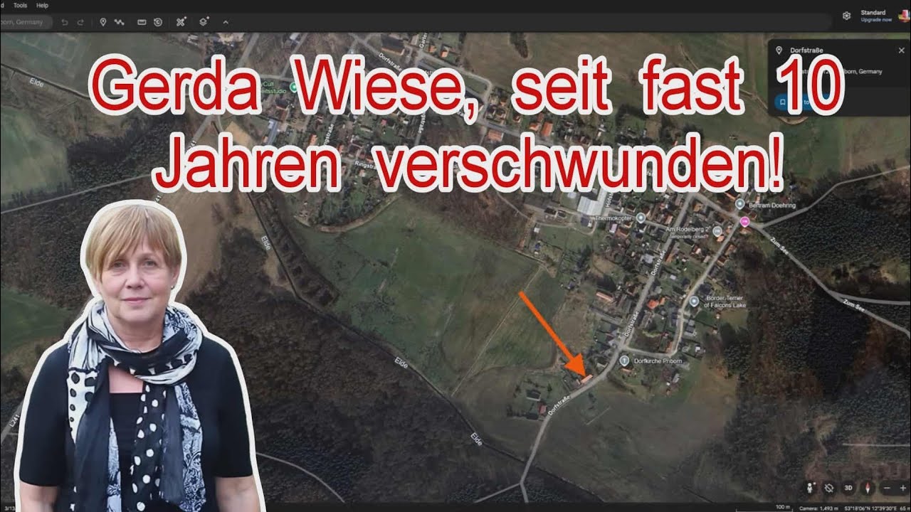 Vor fast 10 Jahren, am 5. Dezember 2015 verschwand die 67-j&auml;hrige Gerda Wiese spurlos.