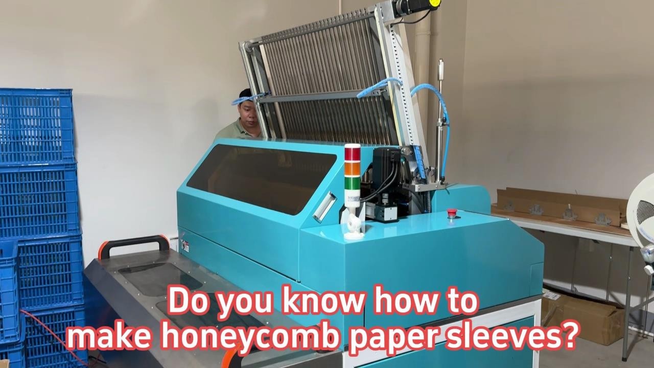 What Is WiAIR-AM900 Honeycomb Paper Sleeve Machine?