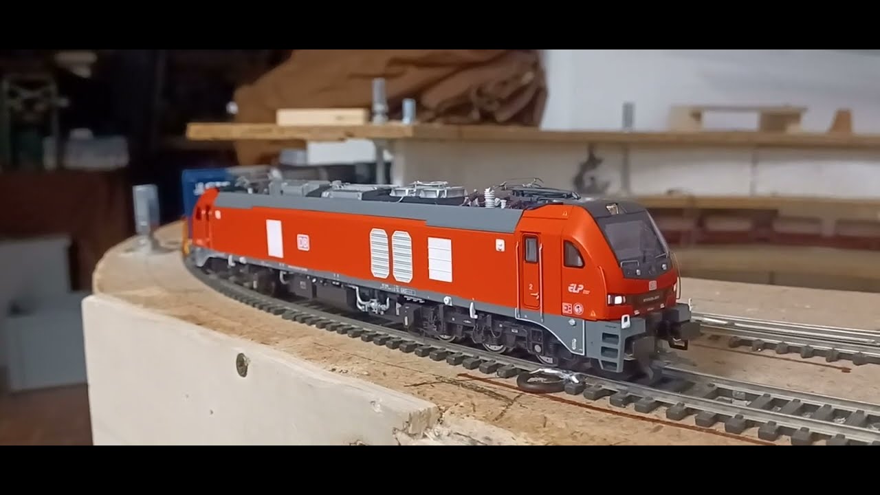 Sudexpress: Erste Fahrversuche der neuen DB 159, inkl. Anfahrversuch in der 25 o/oo Steigung
