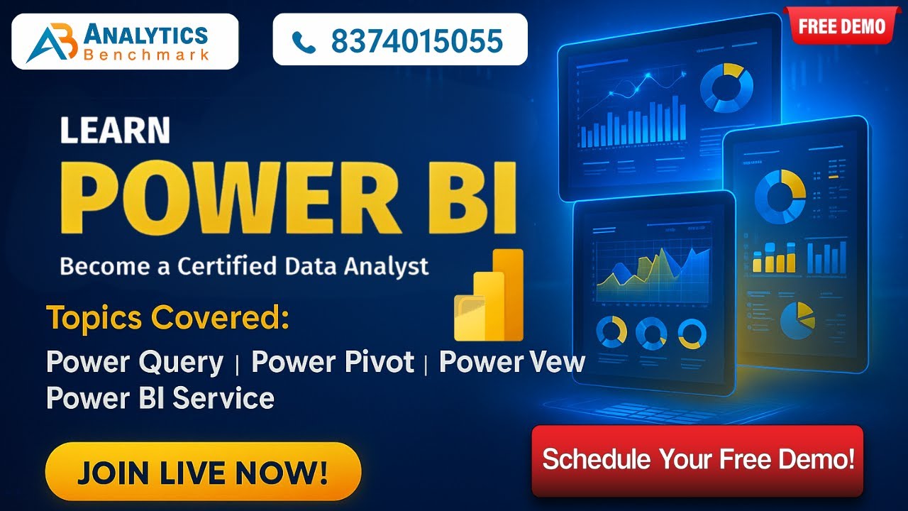 Free Power BI Demo | Learn Data Analytics with Expert | 8374015055