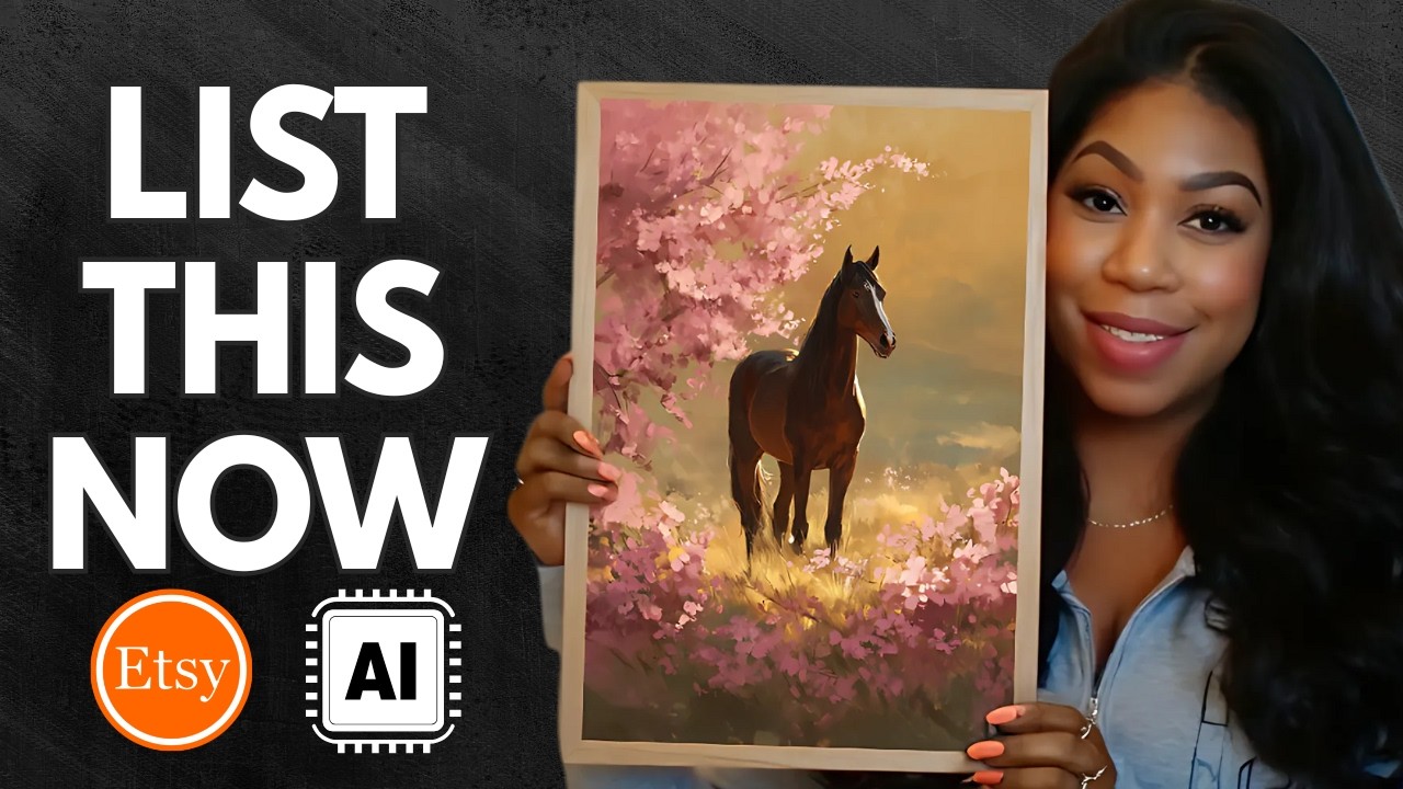 Create AI Wall Art That Sells on Etsy  (Even in Oversaturated Niches)