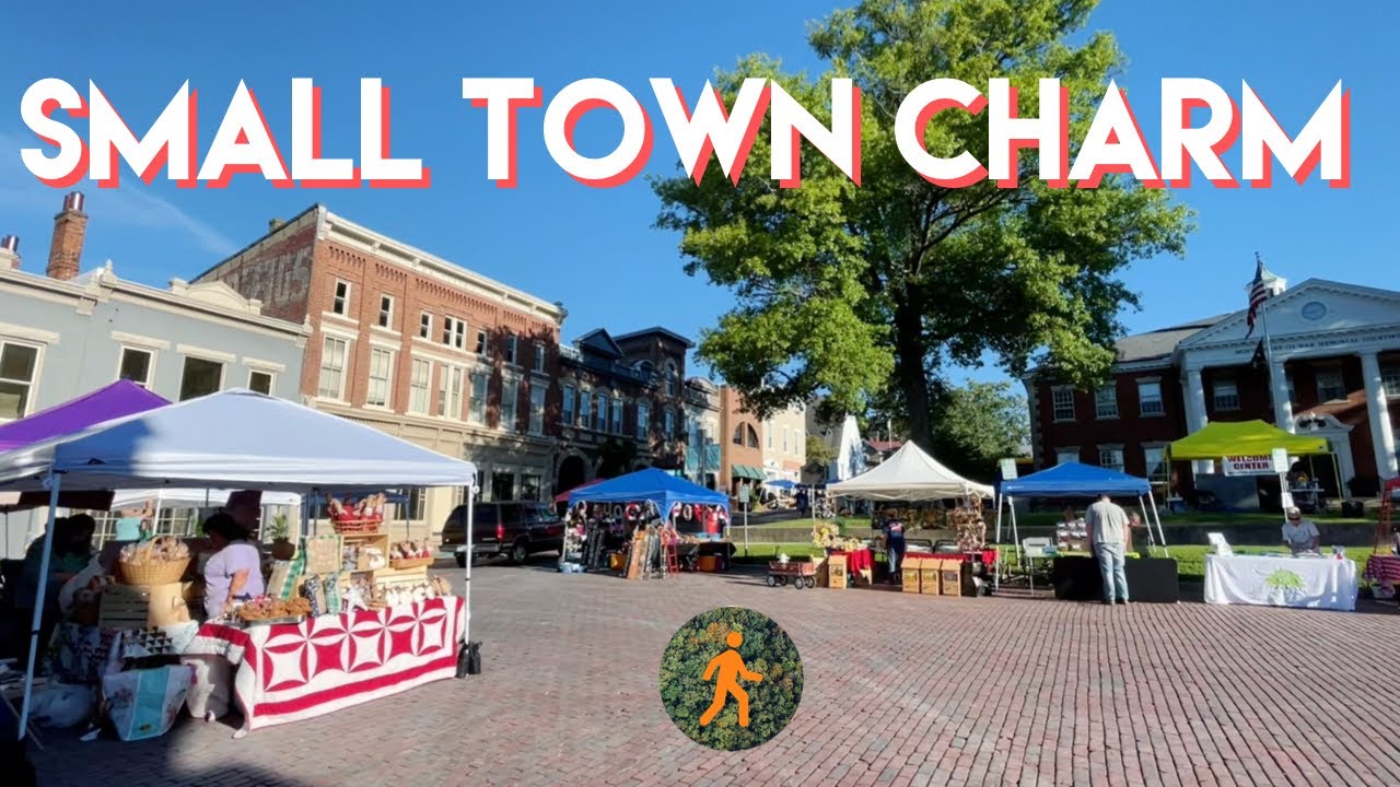 Small Town America -Virtual Walk in Mount Sterling, Kentucky