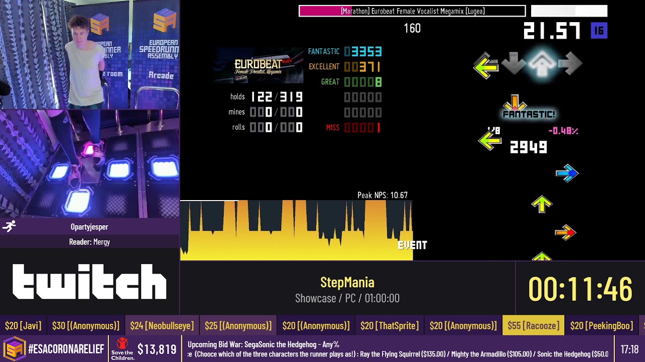 StepMania [Stamina Showcase] by Opartyjesper - #ESACoronaRelief