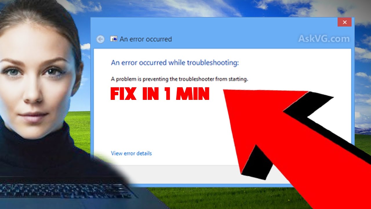 How to Fix 'A Problem Is Preventing the Troubleshooter from Starting' on Windows 2025