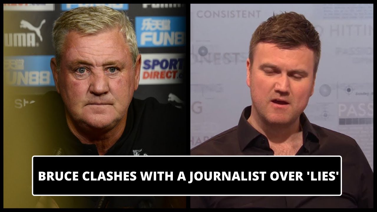 Steve Bruce calls Craig Hope's story 'lies' about Allan Saint-Maximin