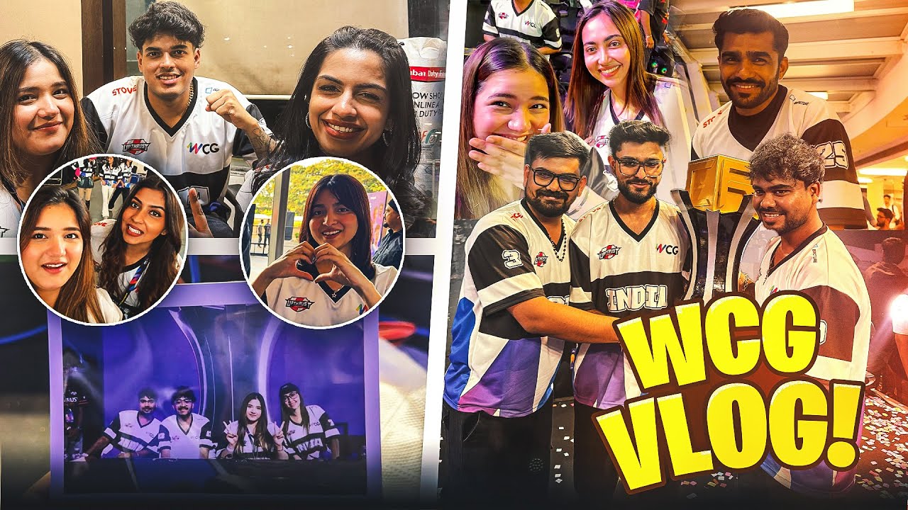 *VLOG* WCG 2025☆ behind the scenes, we came 2nd but found Team India 🏆🎲🎉