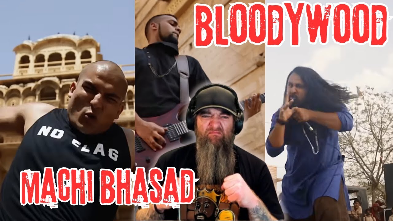 Bloodywood - Machi Bhasad (Expect a Riot) MUSIC VIDEO REACTION!