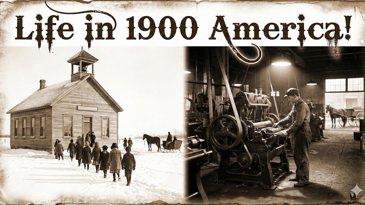 &ldquo;A Day in the Life in America in the Early 1900s
