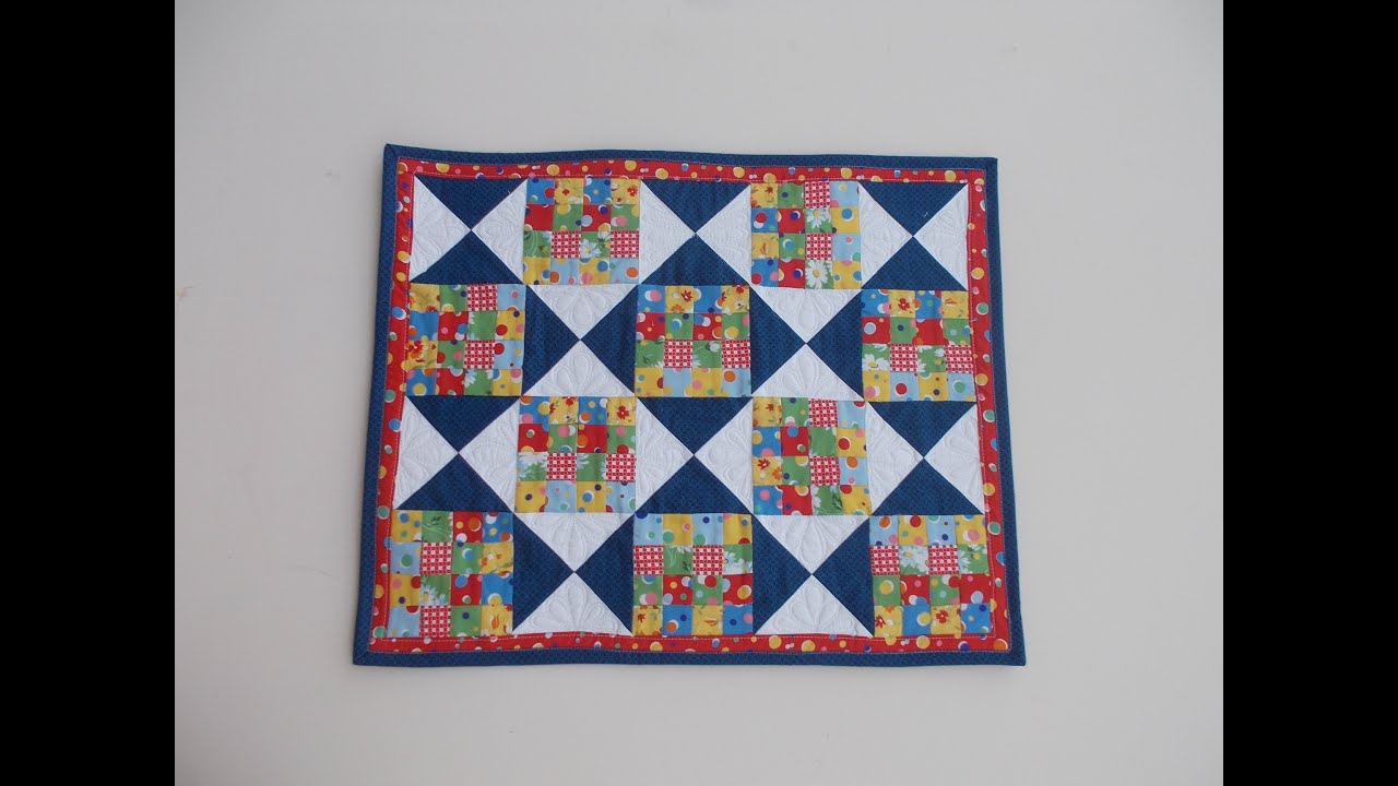 SEW TOTALLY TRISHA - MINI QUILT POCKET CHANGE