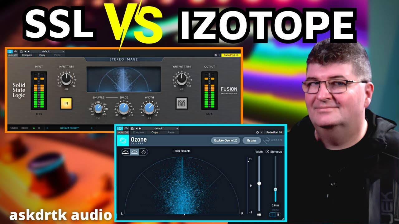 SSL Fusion Stereo Image против бесплатного iZotope Ozone Imager 2