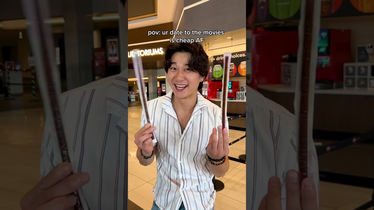 pov your date to the movies is cheap AF 