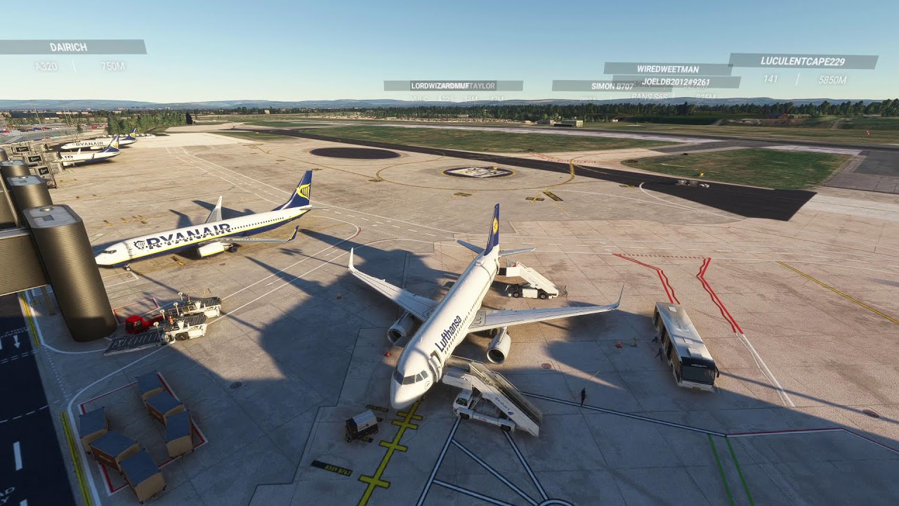Hallo zu meien live tream mit dem flug von EDDF nach EGCC mit LH940