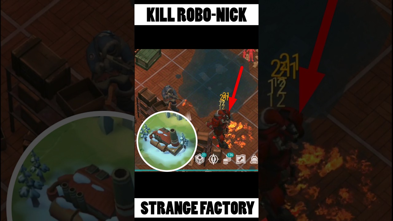 Kill ROBO-NICK in STRANGE FACTORY: Christmas envet  Last Day On Earth Survival | LDOE★Tips #ldoe