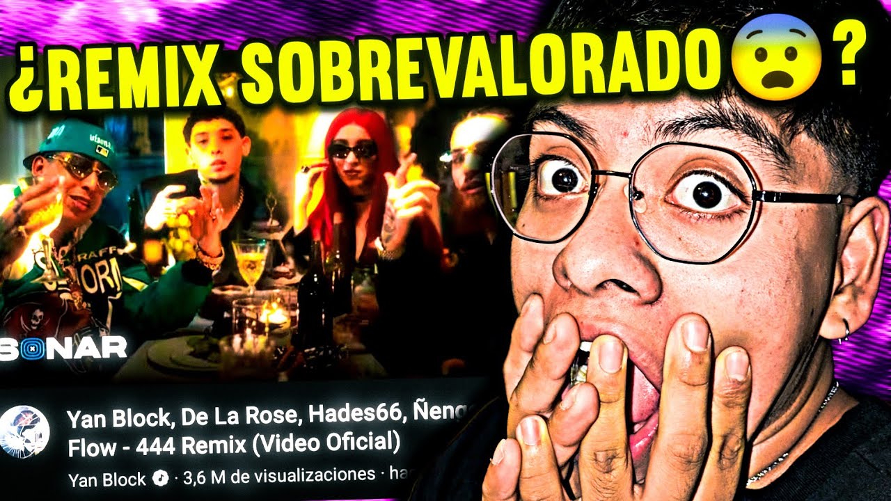¿444 Remix es Bueno? De La Rose, Ñengo Flow ,Hades66, Yan block !ME VAN A FUNAR😵!