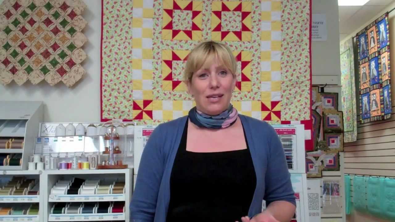 Comment choisir son premier cours de courtepointe? (patchwork)