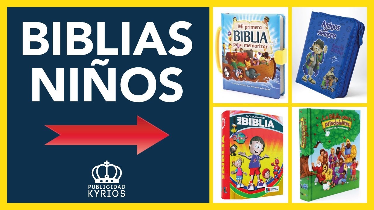 MODELOS ✅ BIBLIAS para NIÑOS 👦🏻 COMPLETAS 🧸 e ILUSTRADAS 🎨