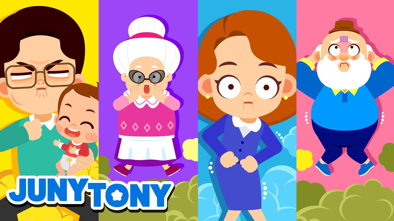 Keluarga Lucu yang Unik!  | Lagu Anak Anak | JunyTony Bahasa Indonesia