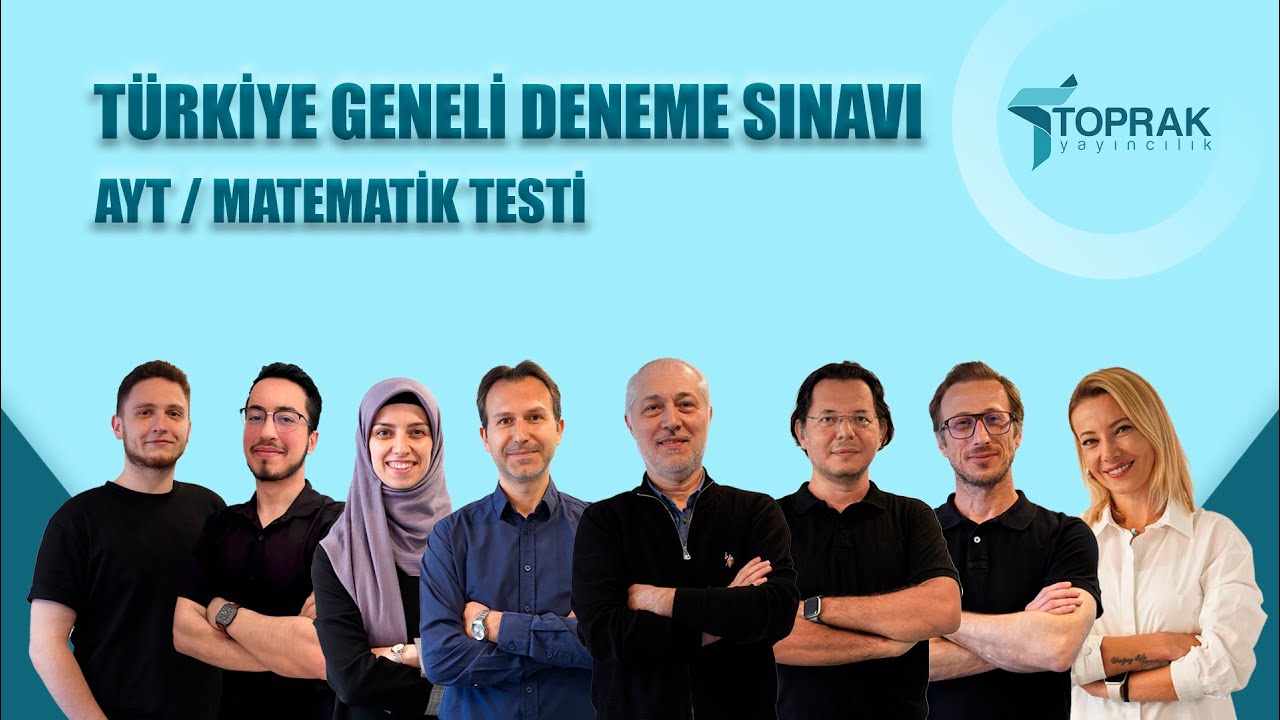 TOPRAK 2025 TÜRKİYE GENELİ - AYT MATEMATİK TESTİ