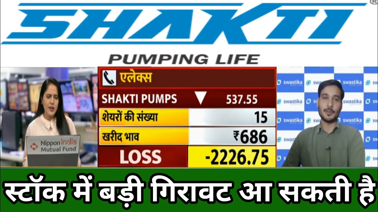 Shakti pumps share latest news today| shakti pumps share dividend | shakti pumps share result today