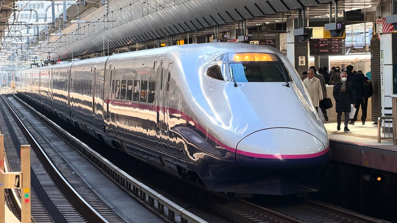 [JR East] E2-1000 on Tohoku Shinkansen 