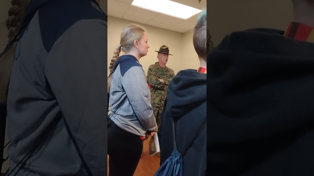 US Marine Corps Educators Workshop Day One (Yellow Footprints and call home)