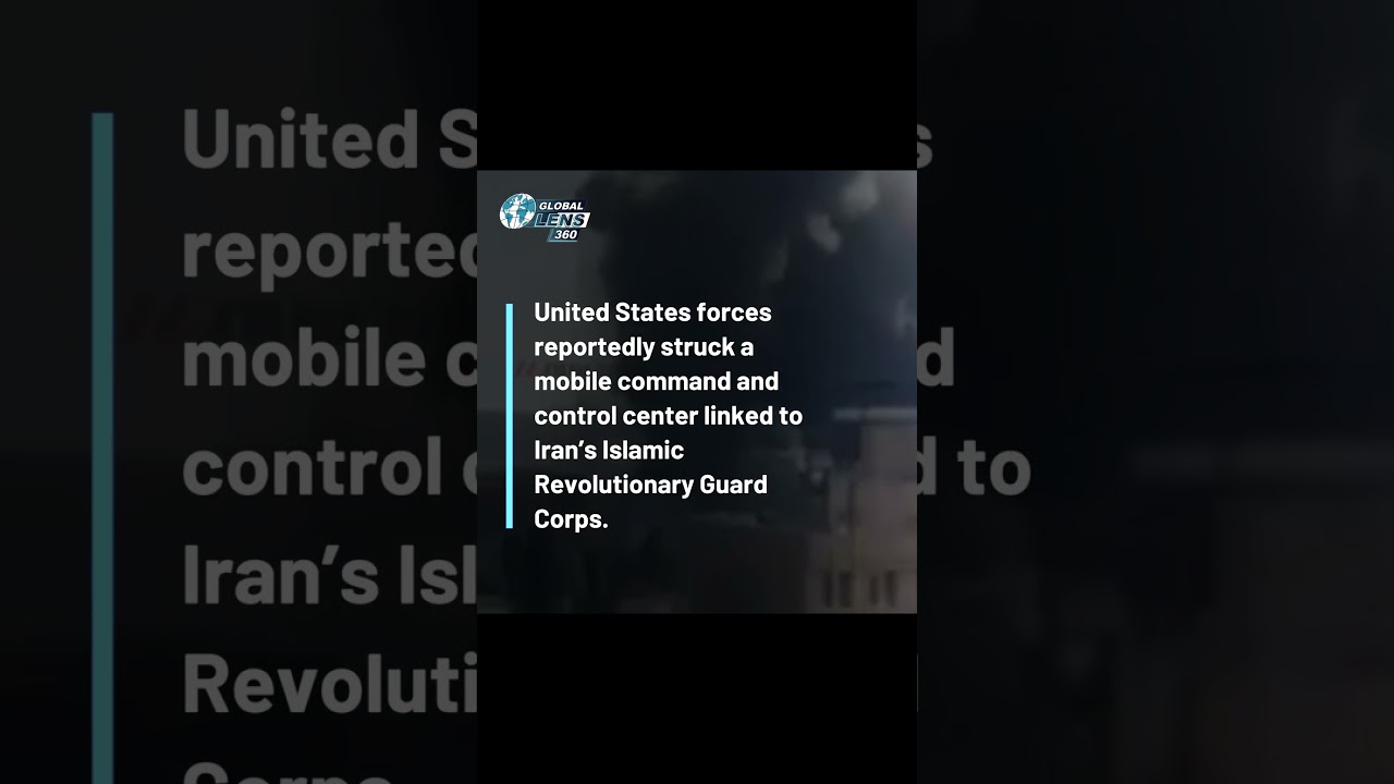 US Strike Targets IRGC Command Center