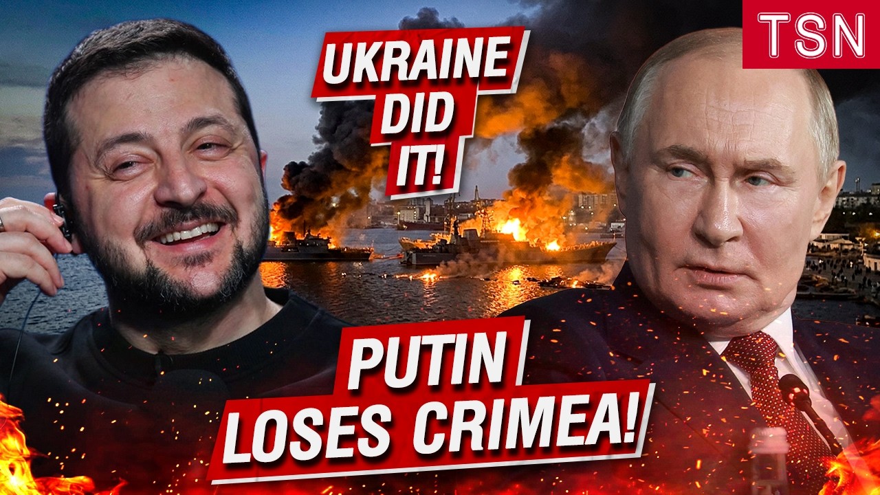 Срочная новость! Украина разгромила Крымский фронт! Армия Путина в панике покидает страну &mdash; крупн...
