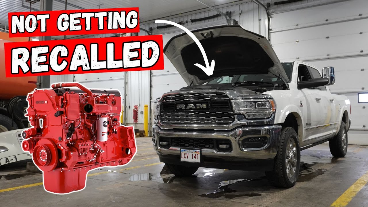 Автомобили RAM 2500 с дизельным двигателем Cummins не подлежат отзыву | Объяснение от сертифициро...