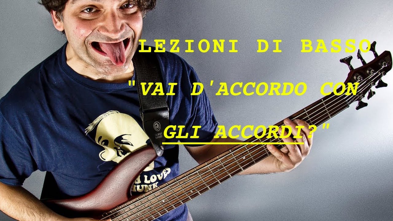 Lezione di basso n. 9: VAI D'ACCORDO CON GLI ACCORDI?