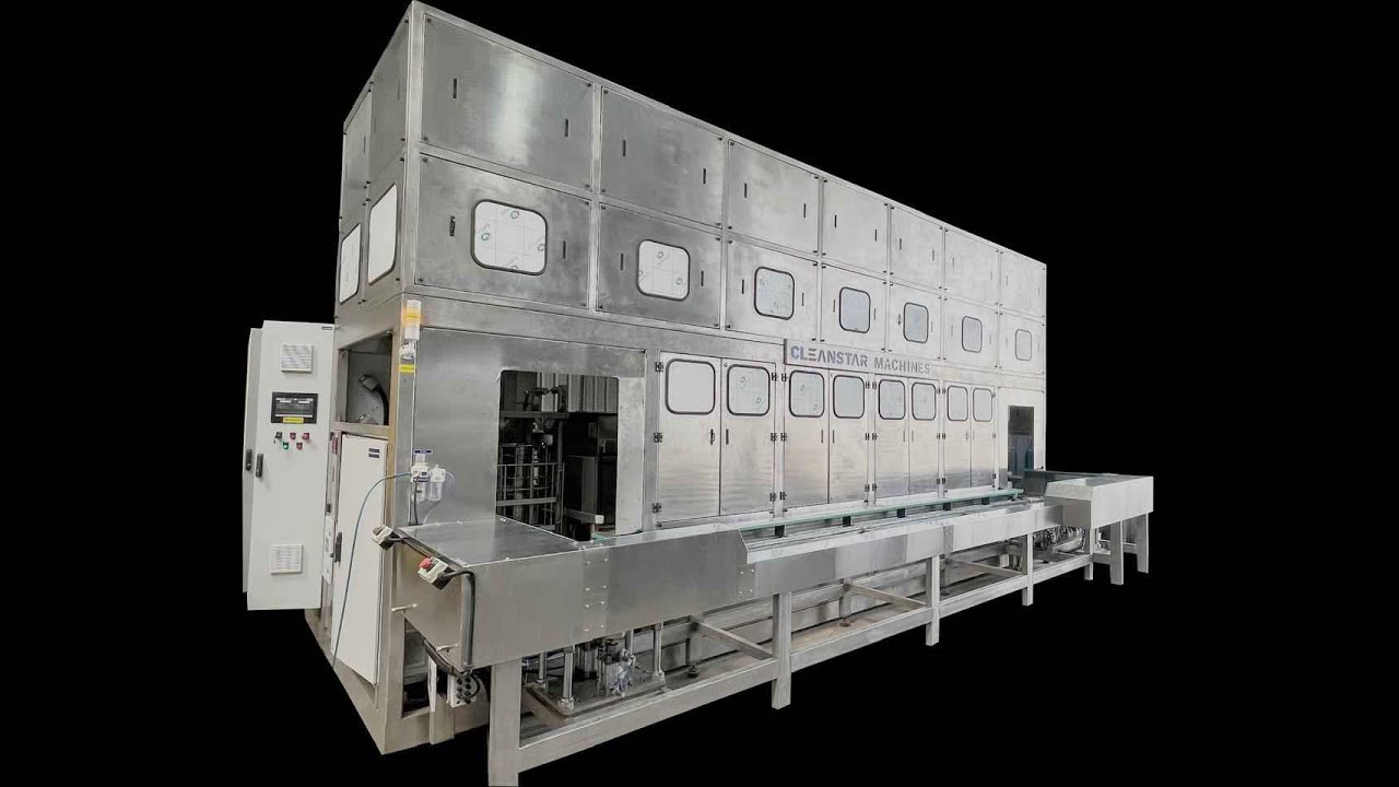 Multistage Auto Load Unload Ultrasonic Cleaning Machine l Cleanstar Machines