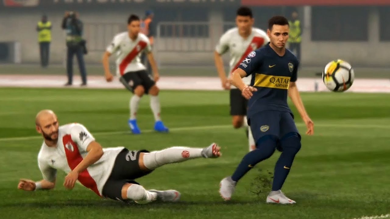 PES 2019 - River Plate vs Boca Juniors - Gameplay (PS4 HD) [1080p60FPS]