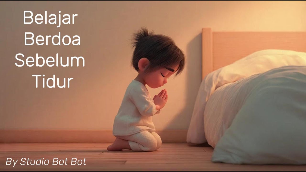 Lagu Anak | Belajar Berdoa Sebelum Tidur 🙏😴 | Anak Usia 2–4 Tahun | Studio Bot Bot