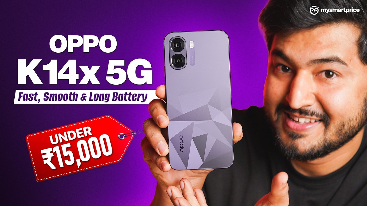OPPO K14x 5G First Impressions 🔥 Power, Performance & Smoothness – Best Phone Under ₹15,000?