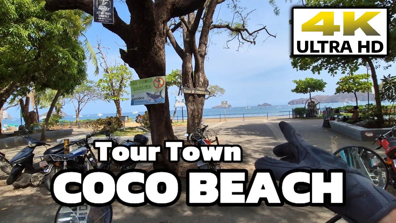 🥥 [4K] Tour Coco Beach + Ride To Playa Ocotal, Costa Rica || Moto Ride & Talk #costarica #travel