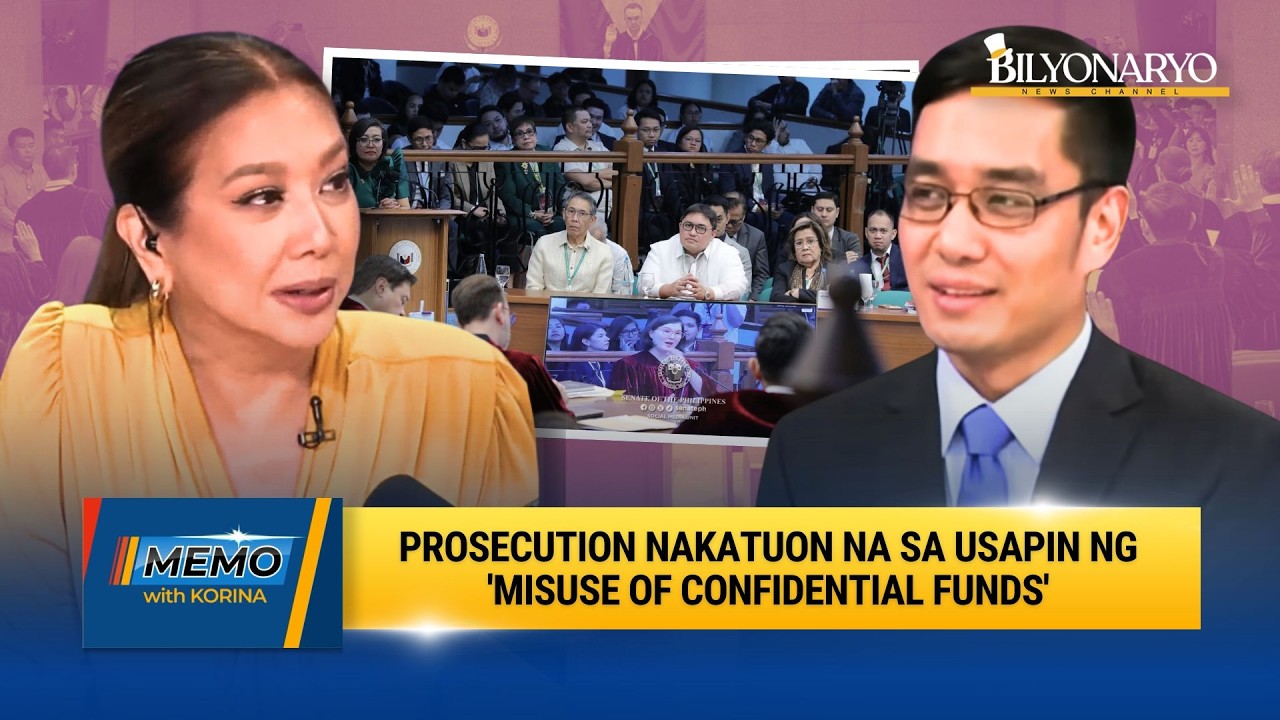 Tolosa ipinaliwanag kung bakit dapat mabuksan ang bank at tax records ni VP Sara | MEMO