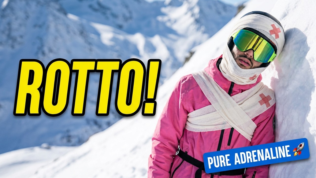 CAMPO IMPERATORE 2026: Non doveva finire così... 😱 Snowboard Extreme #snowboarding #campoimperatore 