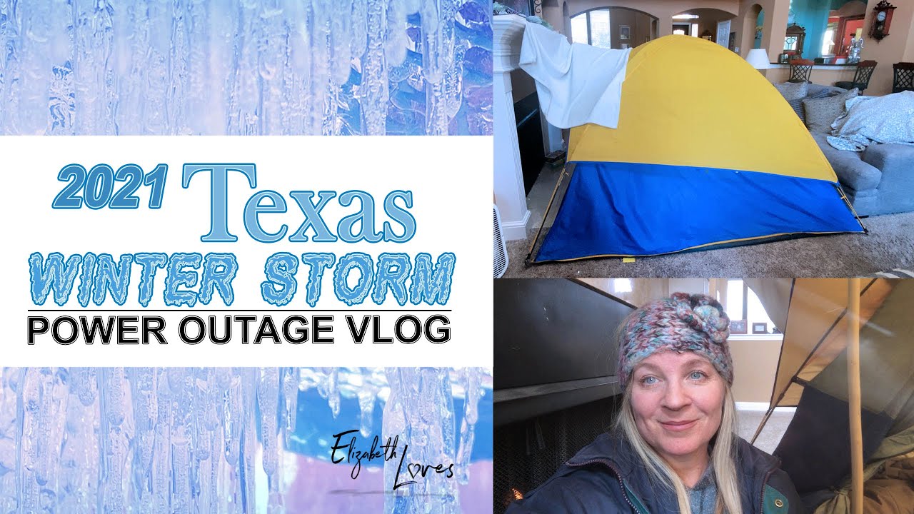 2021 TEXAS WINTER STORM / POWER OUTAGE VLOG