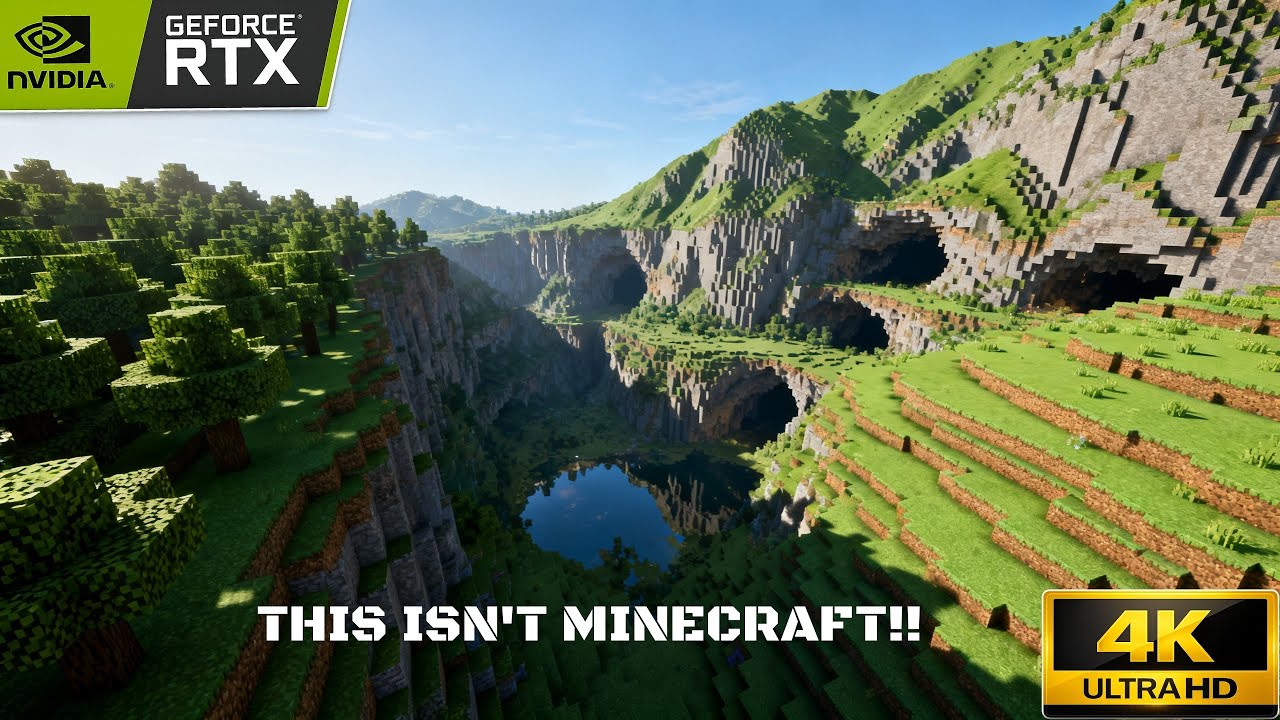 MINECRAFT : NVIDIA RTX 5090 : ULTRAREALISTIC GRAPHICS || REAL LIFE PHYSICS || BEST SHADERS