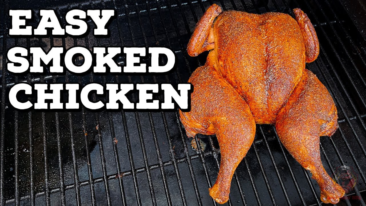 Smoked Chicken On A Pellet Grill | Easy Smoked Chicken Recipe