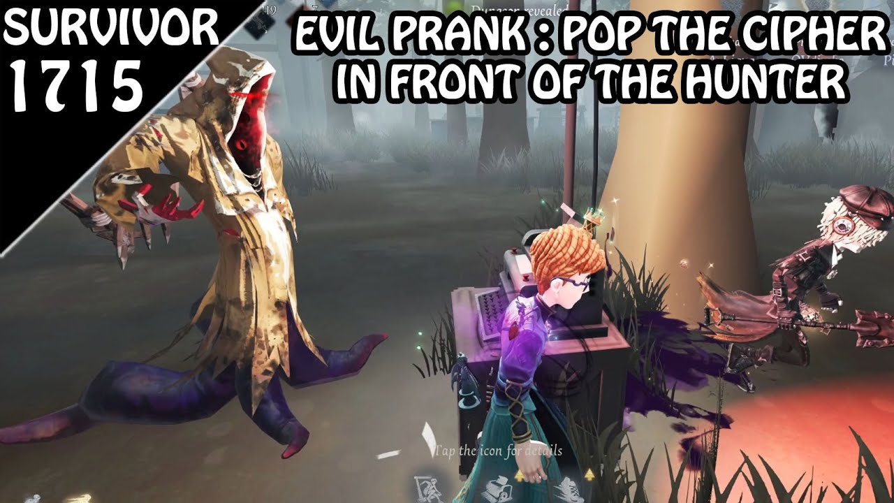 The Most Evil Cipher Pop Prank ever !! - #identityv