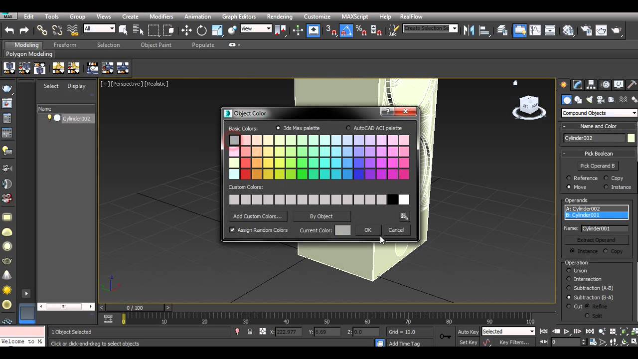 Modeling Speaker in 3DS Max 2015 - Beginner tutorial