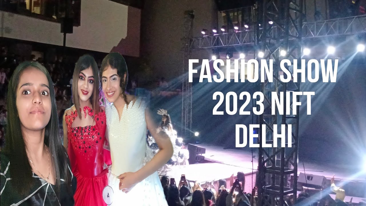 NIFT Delhi Spectrum 2023 | Full fashion show | On stage in evening | @JanviDesigner