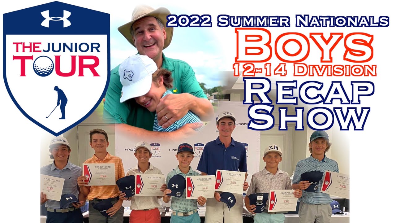2022 Summer Nationals - The Junior Tour Powered by Under Armour - 12-14 Boys Division - Recap Show